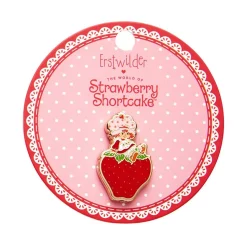 Sitting On A Strawberry Enamel Pin^Erstwilder New