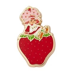 Sitting On A Strawberry Enamel Pin^Erstwilder New