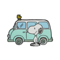 Snoopy On The Road Enamel Pin^Erstwilder New