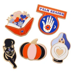 Spellbound Enamel Pin Pack - 5 Piece^Erstwilder Clearance