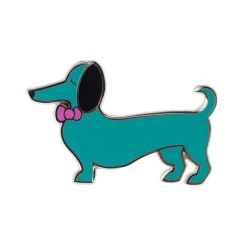 Spiffy The Sausage Dog Enamel Pin^Erstwilder Discount