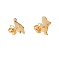 Spiffy The Supportive Dog Enamel Earrings^Erstwilder New