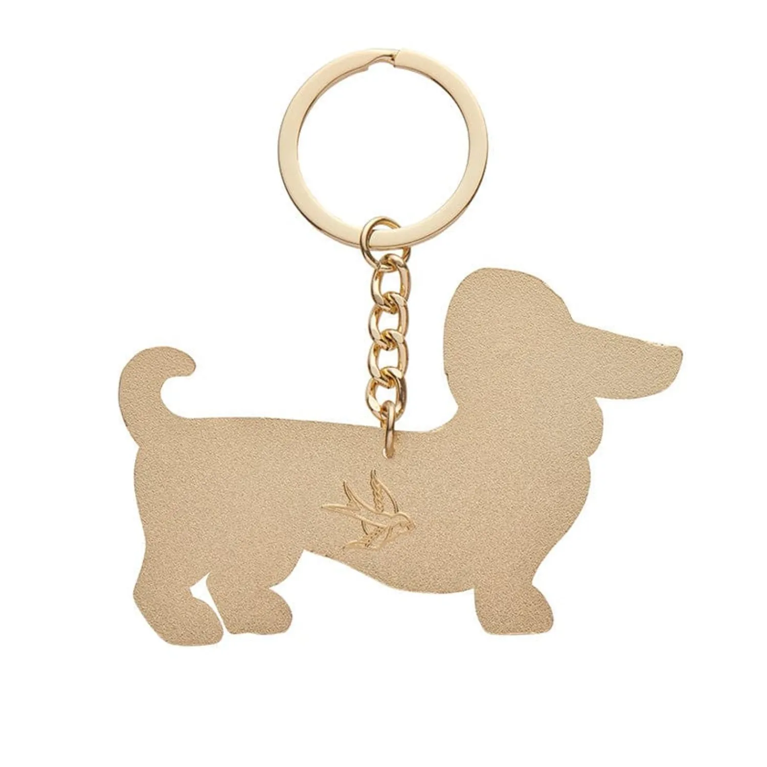 Spiffy The Supportive Dog Enamel Key Ring^Erstwilder Online