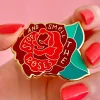Stop And Smell The Roses Enamel Pin^Erstwilder Outlet