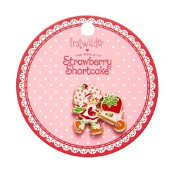 Strawberry Wheelbarrow Enamel Pin^Erstwilder