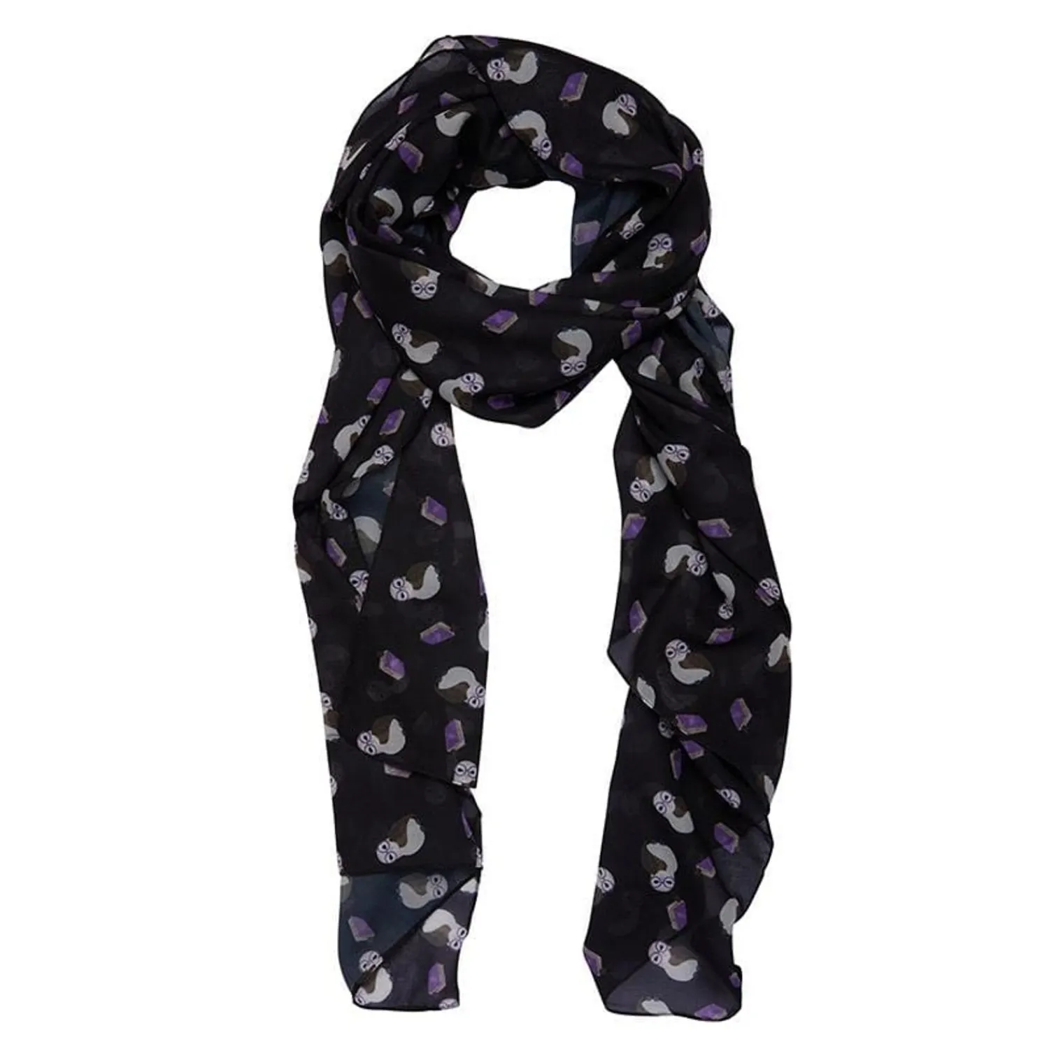 Studious Snow Owl Large Neck Scarf^Erstwilder Clearance