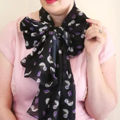 Studious Snow Owl Large Neck Scarf^Erstwilder Clearance