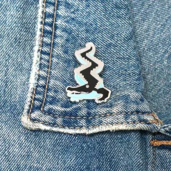 Stylish Smile Enamel Pin^Erstwilder New