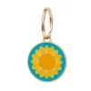 Sumptuous Sunflower Enamel Pet Charm^Erstwilder Outlet