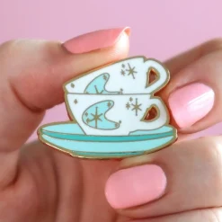 Tea And Sympathy Enamel Pin^Erstwilder Discount