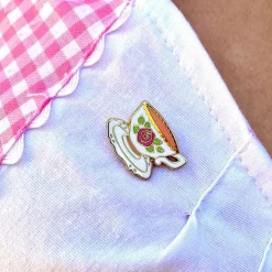 Telltale Teacup Enamel Pin^Erstwilder Outlet