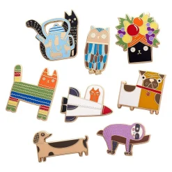 Terry Runyan Pin Pack - 8 Piece^Erstwilder New