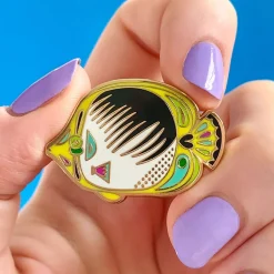 The Bedazzling Butterflyfish Enamel Pin^Erstwilder Discount