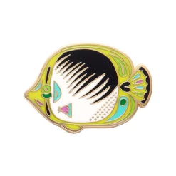 The Bedazzling Butterflyfish Enamel Pin^Erstwilder Discount