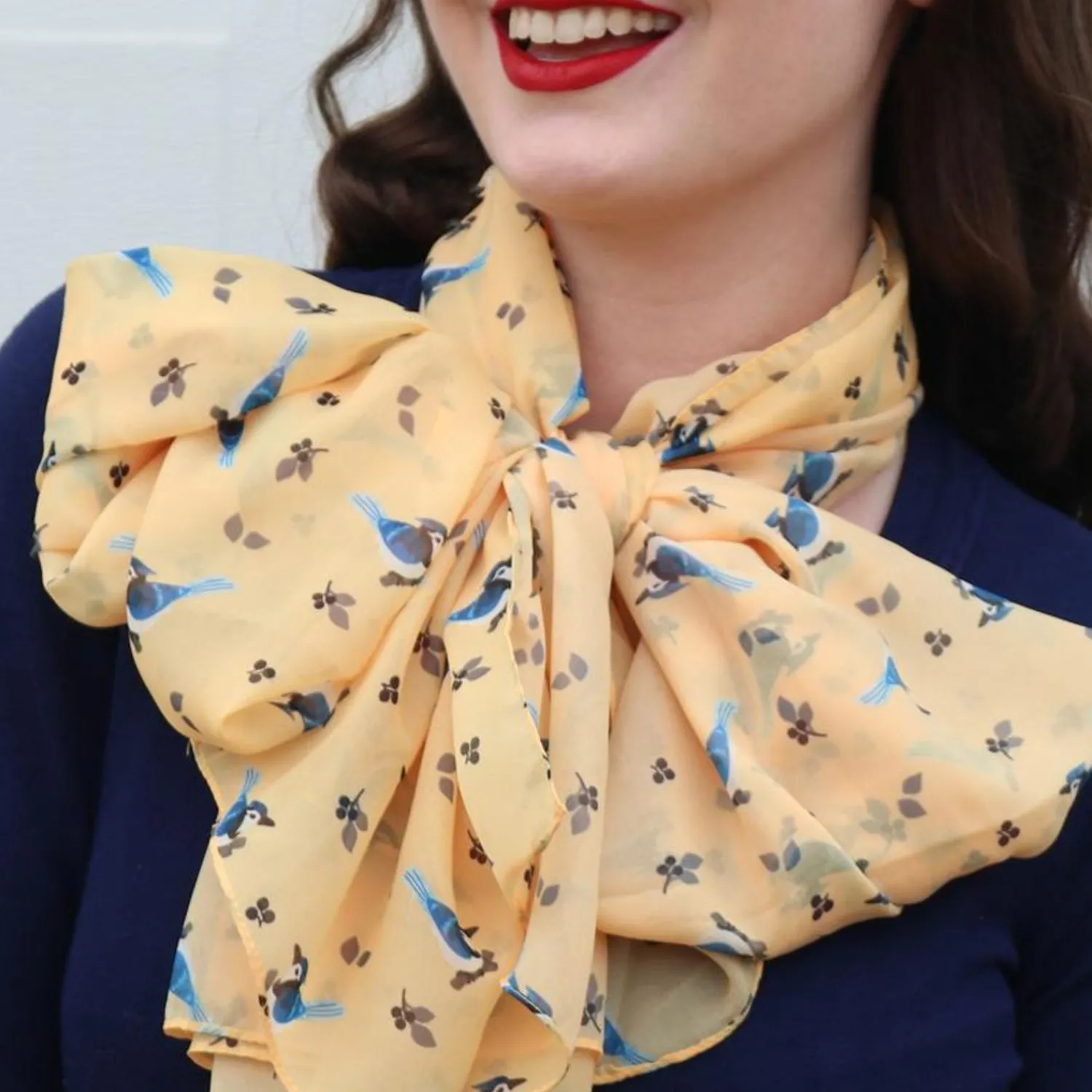 The Blue Jay Way Large Neck Scarf^Erstwilder Clearance
