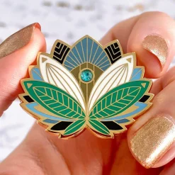 The Blue Lotus Enamel Pin^Erstwilder Sale