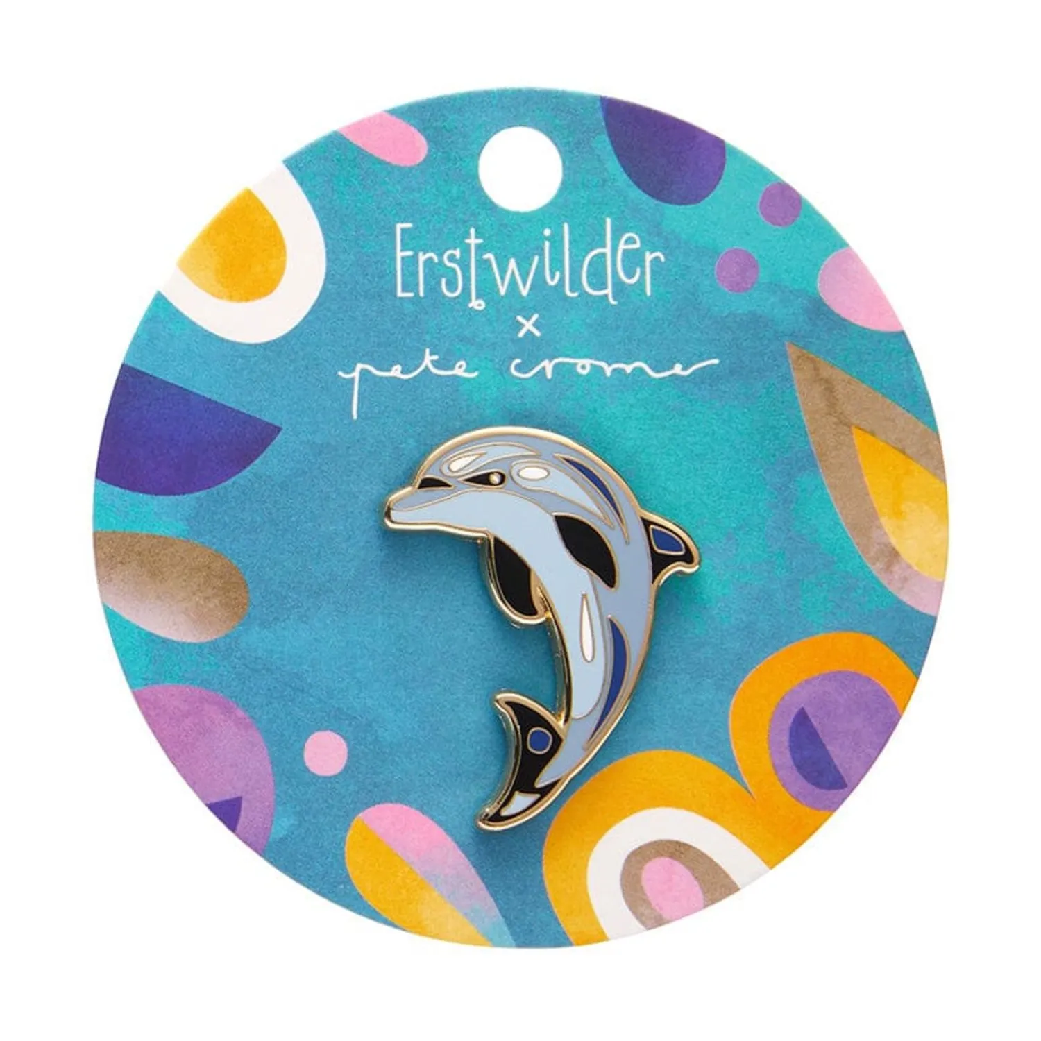 The Boastful Bottlenose Dolphin Enamel Pin^Erstwilder Outlet