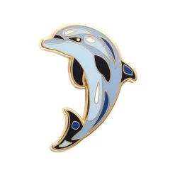 The Boastful Bottlenose Dolphin Enamel Pin^Erstwilder Outlet