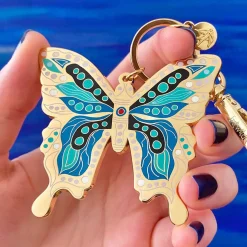 The Butterfly 'Gunggamburra' Key Ring^Erstwilder Clearance