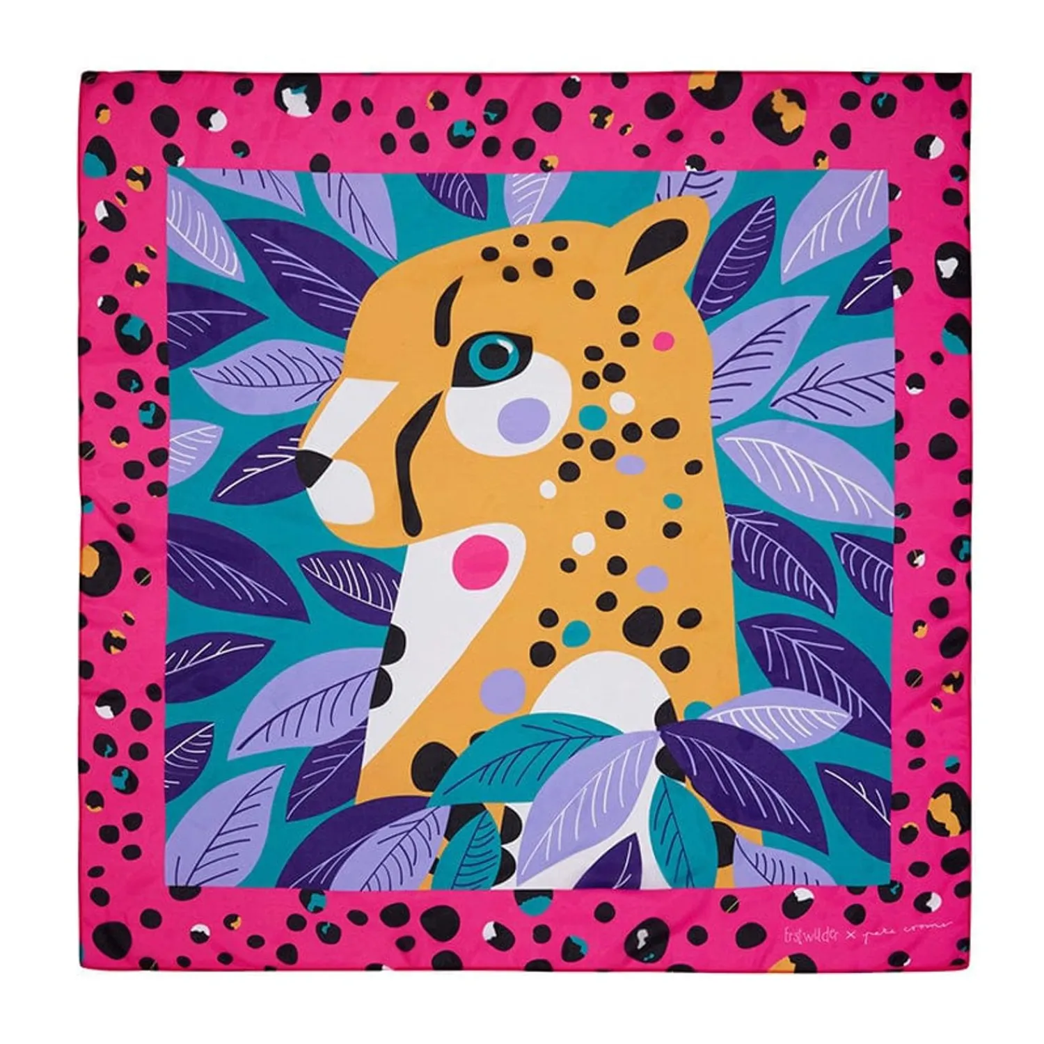 The Choosy Cheetah Square Scarf^Erstwilder Sale