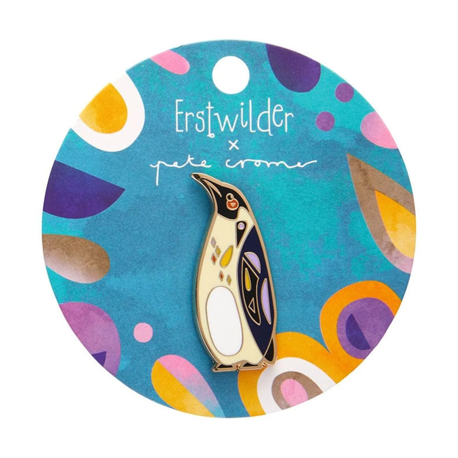 The Emboldened Emperor Penguin Enamel Pin^Erstwilder Discount
