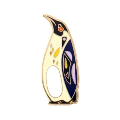 The Emboldened Emperor Penguin Enamel Pin^Erstwilder Discount