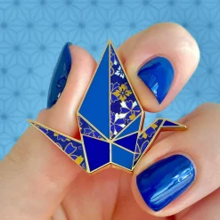 The Fortunate Crane Enamel Pin^Erstwilder Outlet