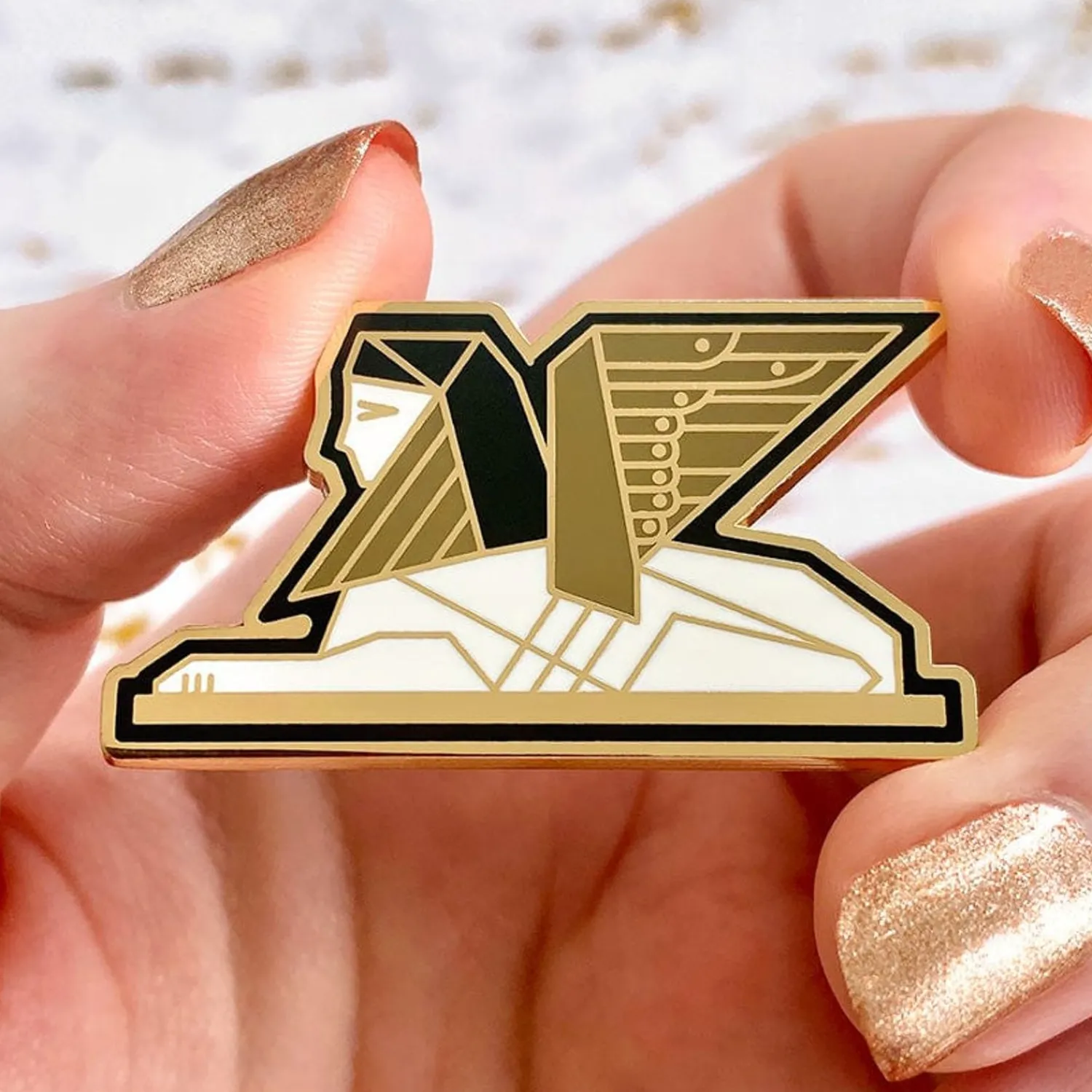 The Great Sphinx Enamel Pin^Erstwilder