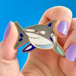 The Guileless Great White Shark Enamel Pin^Erstwilder Online