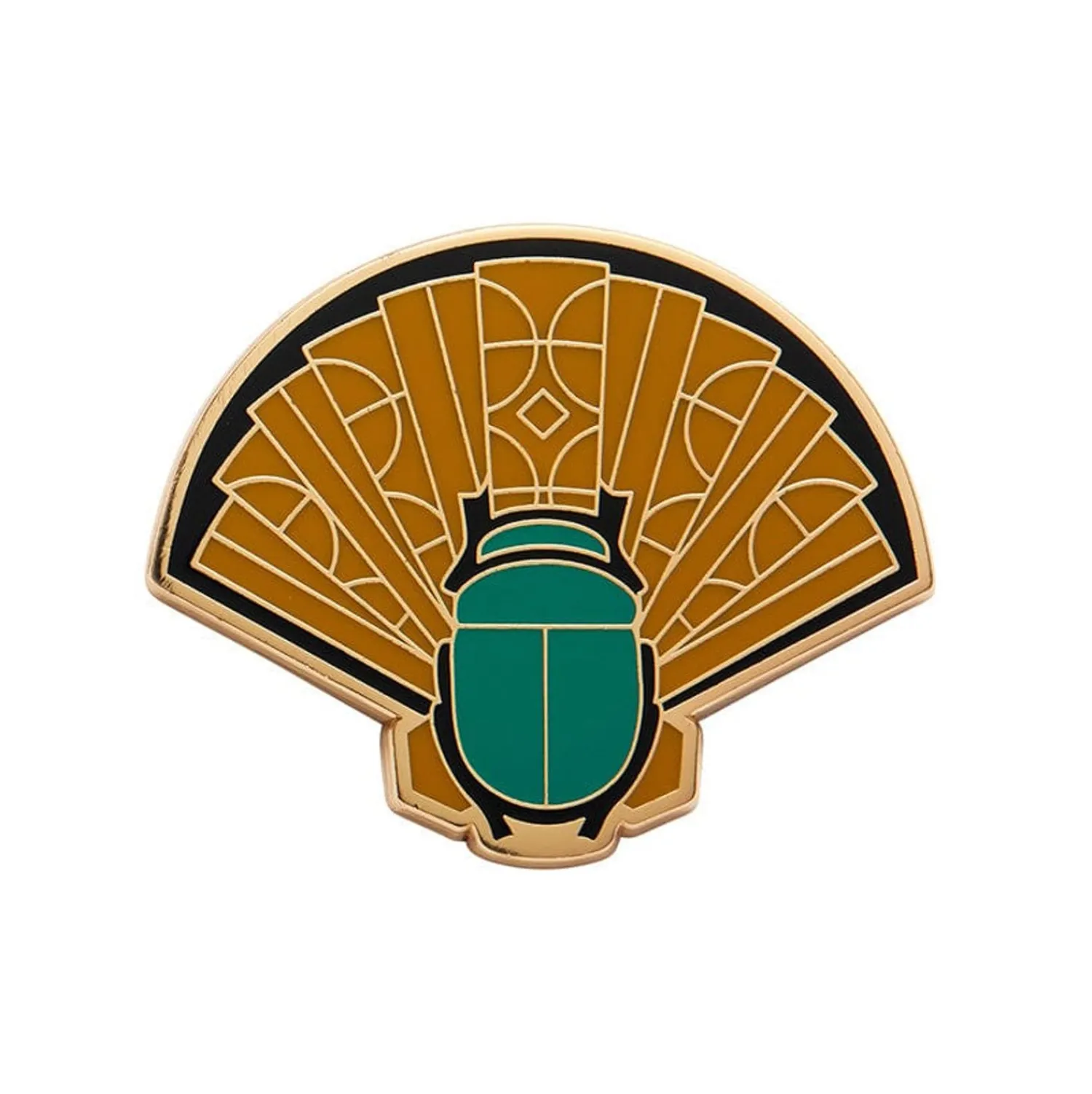 The Heart Of Egypt Scarab Enamel Pin^Erstwilder Discount