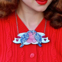The Lovebirds Necklace^Erstwilder Hot