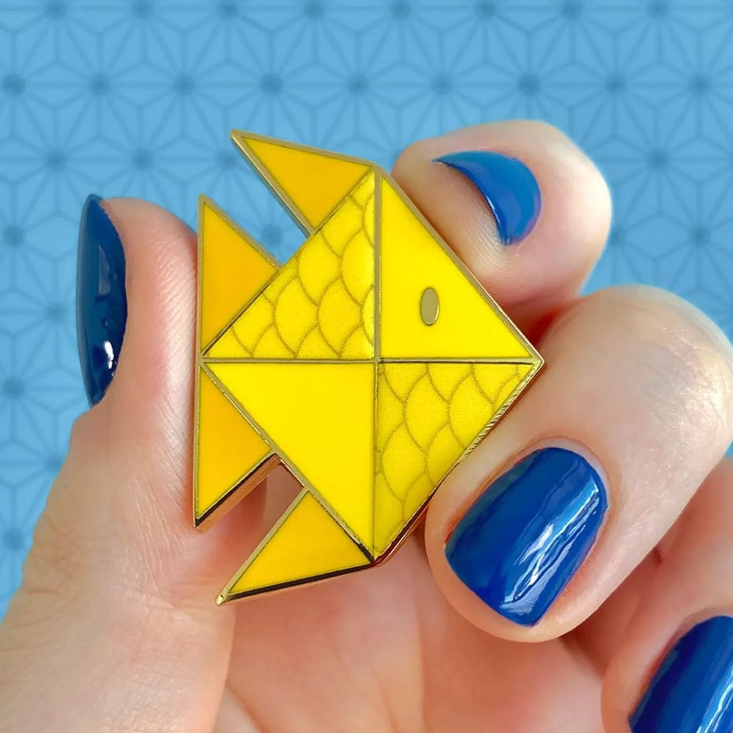 The Memorable Goldfish Enamel Pin^Erstwilder Online