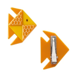 The Memorable Goldfish Hair Clips Set - 2 Piece^Erstwilder