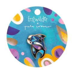 The Mercurial Manta Ray Enamel Pin^Erstwilder