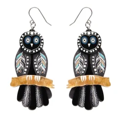 The Owl 'Gugu' Earrings^Erstwilder Outlet