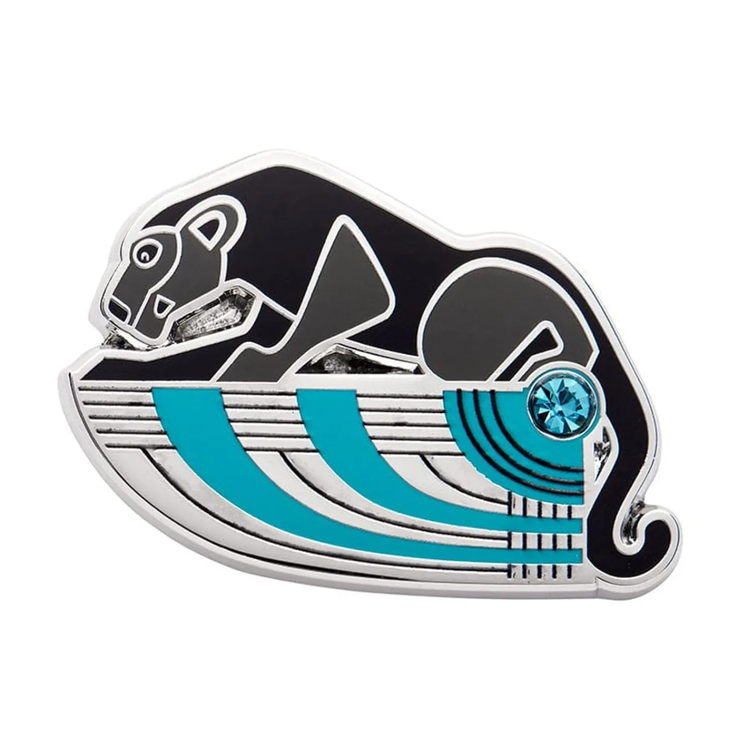 The Panther'S Embrace Enamel Pin^Erstwilder Outlet
