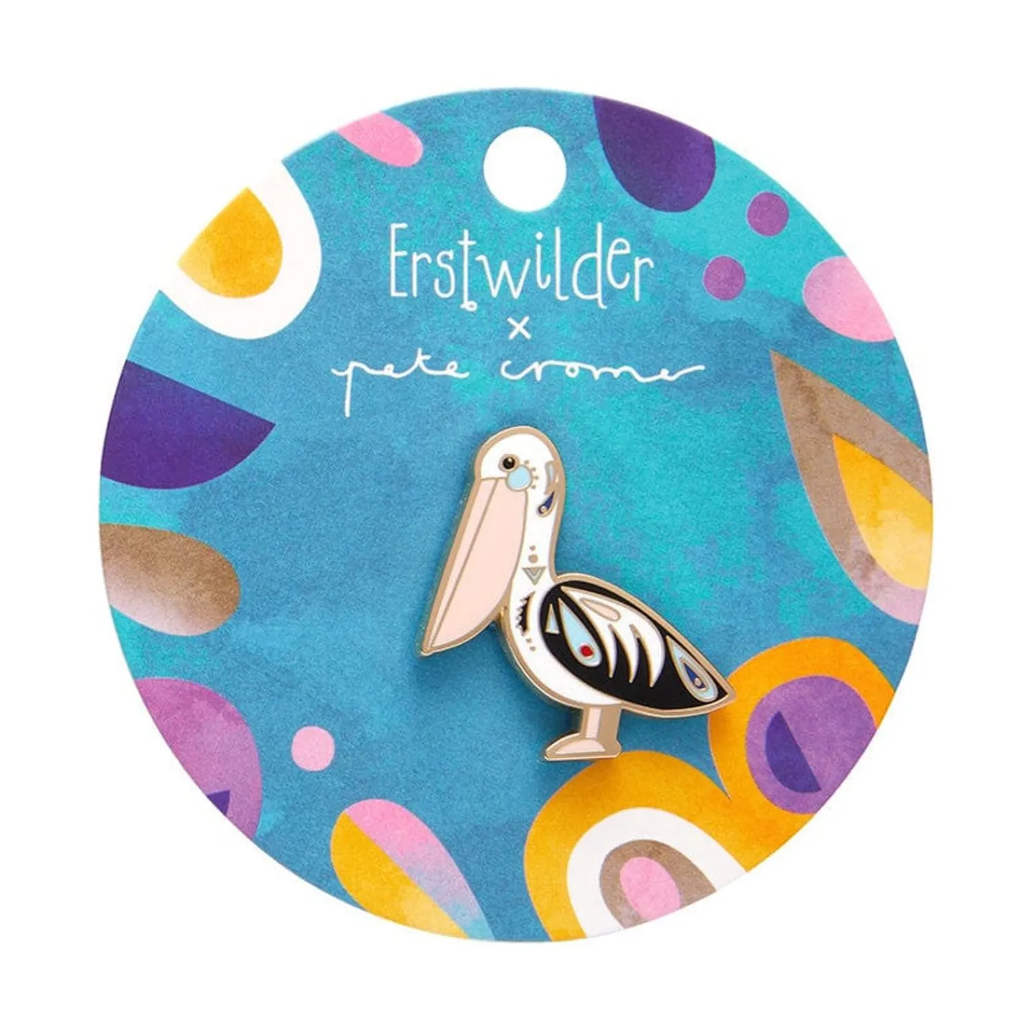 The Perceptive Pelican Enamel Pin^Erstwilder Online