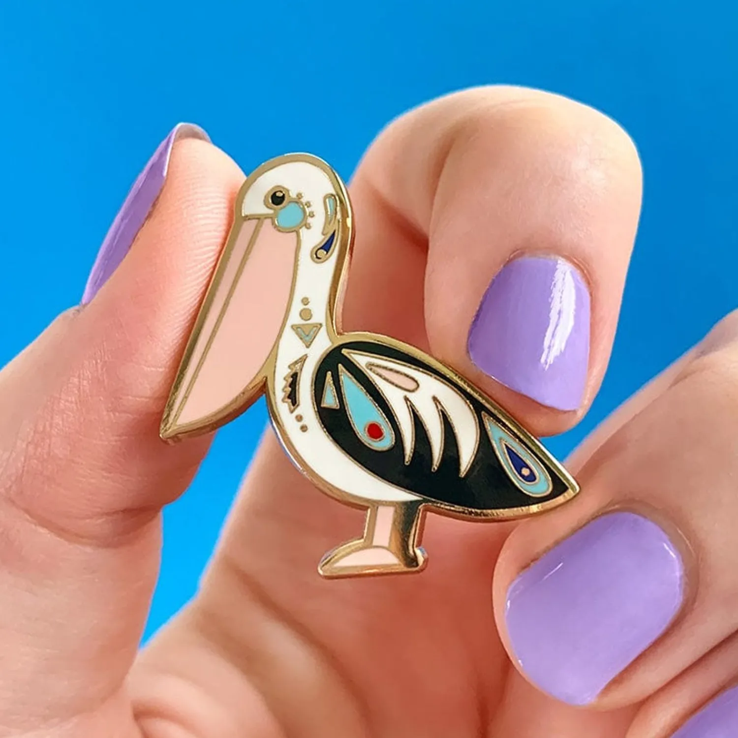 The Perceptive Pelican Enamel Pin^Erstwilder Online