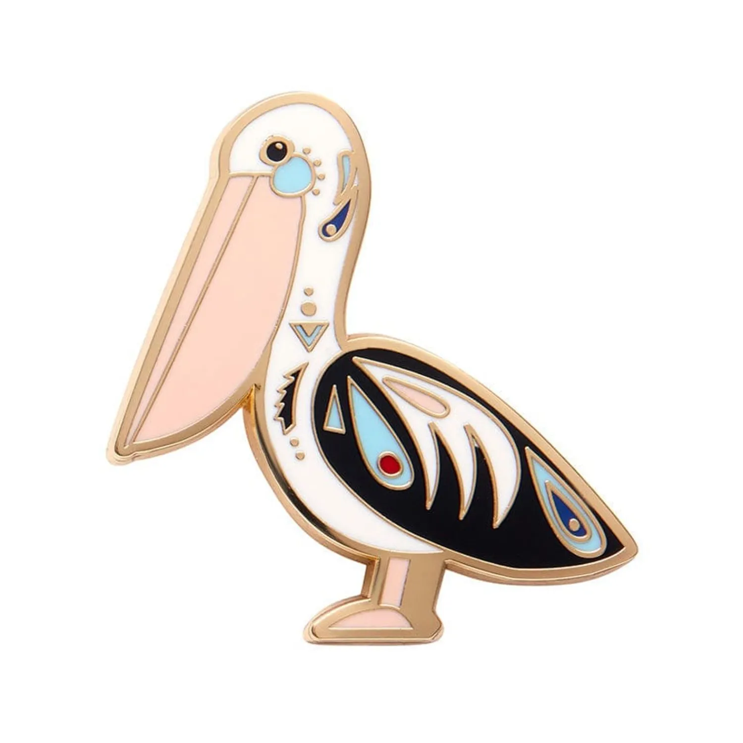 The Perceptive Pelican Enamel Pin^Erstwilder Online