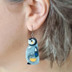 The Promising Penguin Drop Earrings^Erstwilder Hot