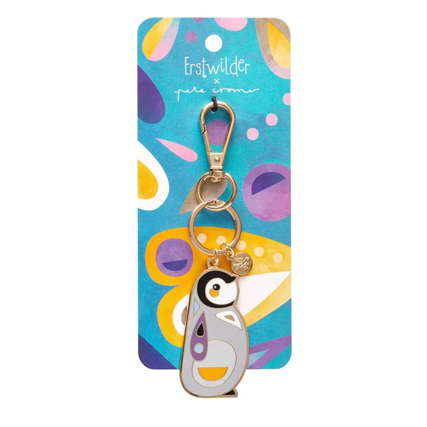 The Promising Penguin Enamel Key Ring^Erstwilder Sale