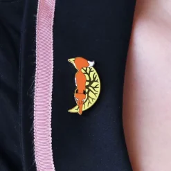 The Prowling Fox Enamel Pin^Erstwilder Hot