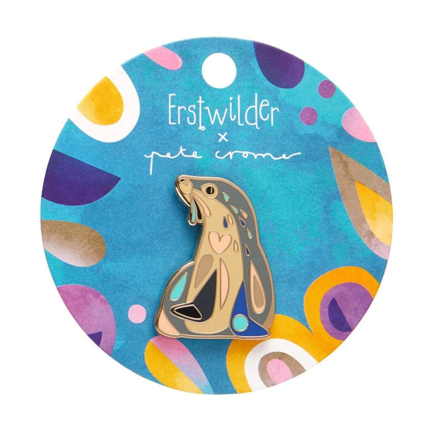 The Sage Sea Lion Enamel Pin^Erstwilder