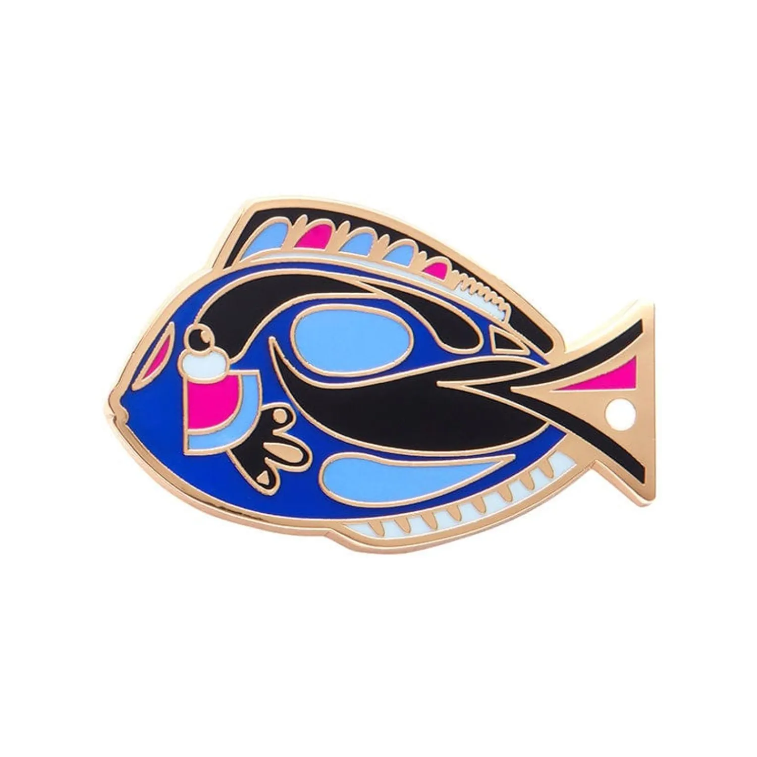 The Sartorial Surgeon Fish Enamel Pin^Erstwilder Clearance