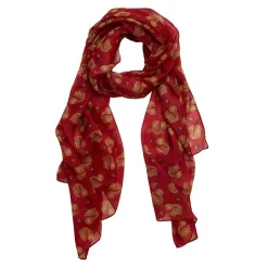 The Satisfied Squirrel Large Neck Scarf^Erstwilder Sale
