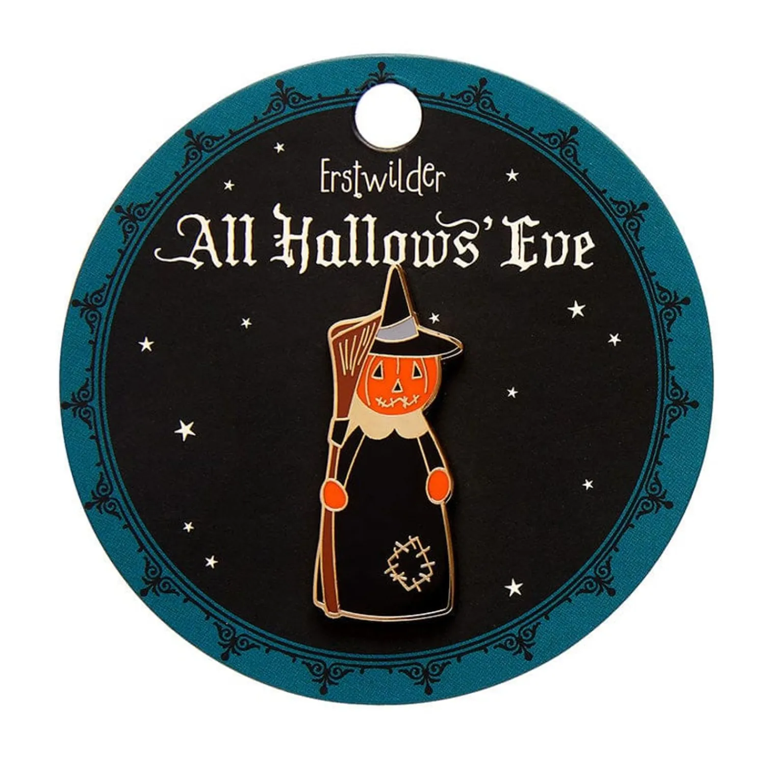 The Stitched Witch Enamel Pin^Erstwilder Clearance