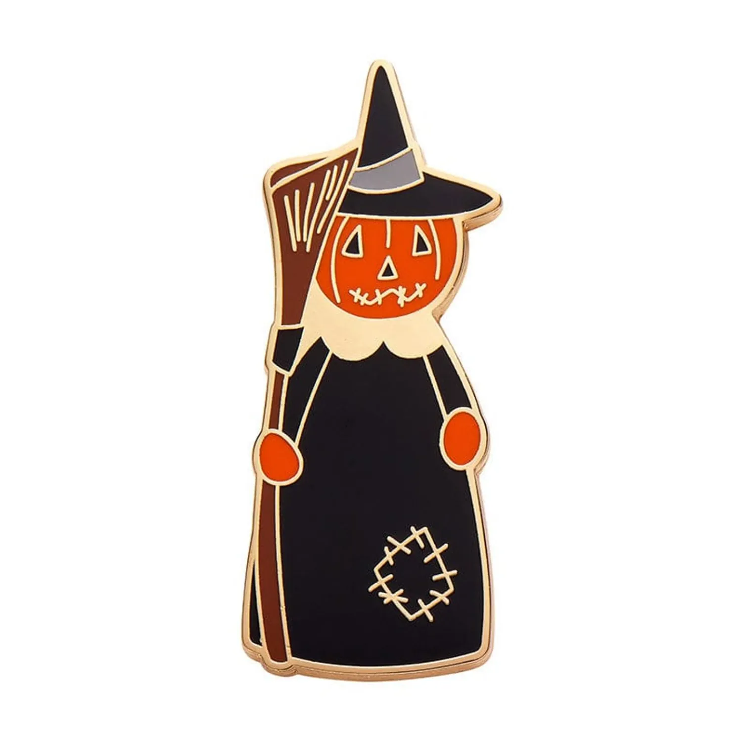 The Stitched Witch Enamel Pin^Erstwilder Clearance