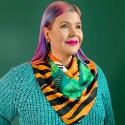 The Tranquil Tiger Square Scarf^Erstwilder Discount