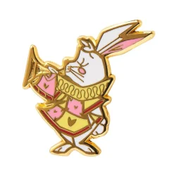 The White Rabbit Announces Enamel Pin^Erstwilder Discount