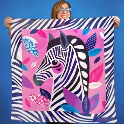 The Zealous Zebra Square Scarf^Erstwilder Best